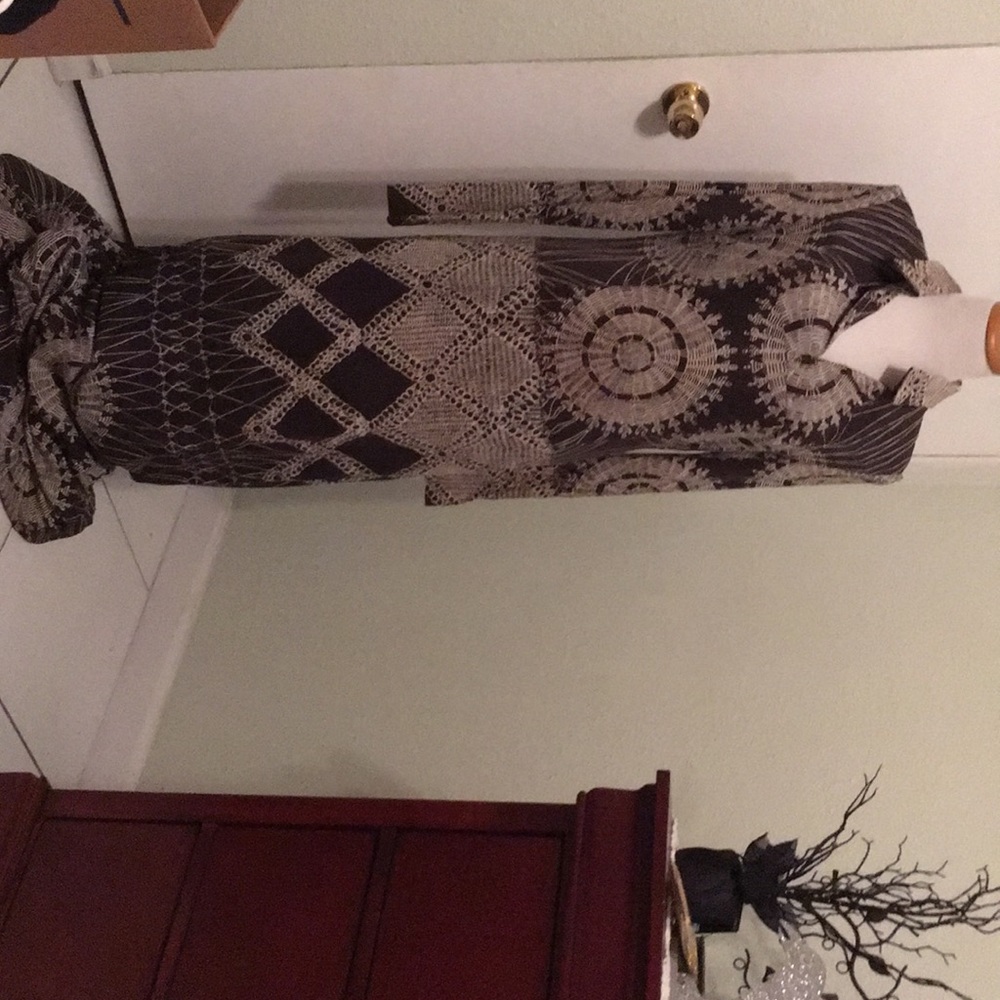 Long unique dress